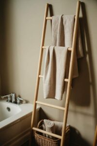Detailed Towel Rack Bathroom Ideas